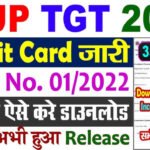 UP TGT Admit Card