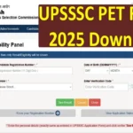 UPSSSC PET Result 2025